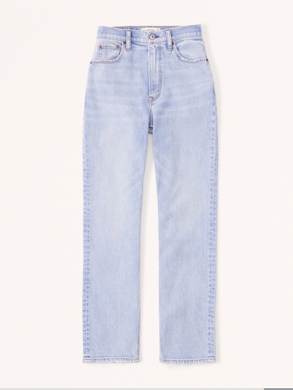 Abercrombie and Fitch - Curve Love - The Ankle Straight Ultra High Rise